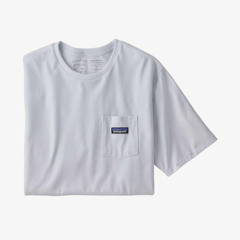 Patagonia Men&#39;s P-6 Label Pocket Responsibili  Tee