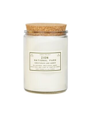 Parks Project Zion Candle - Sweetgrass and Amber Parks Project Zion Candle - Sweetgrass and Amber