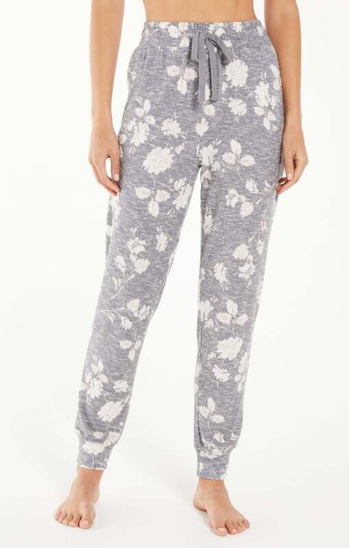 Z Supply Comfy Soft Floral Jogger