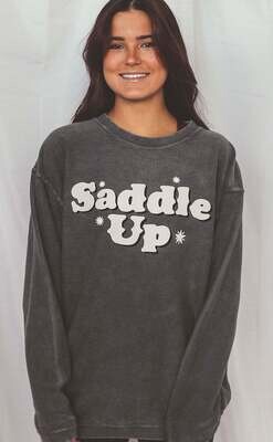 Charlie Southern Saddle Up Corded Crew