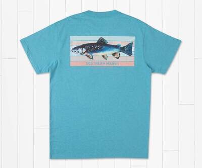 Southern Marsh Men's Fishing Lines - Brook Trout Tee
