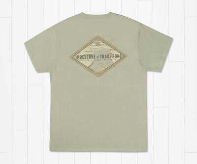 Southern Marsh Men's Southern Tradition Morning Rise Tee