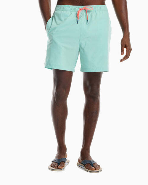 Southern Tide Men&#39;s Solid Swim Trunk