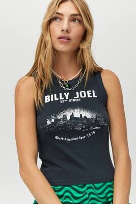 Daydreamer Women's Billy Joel 52nd Street Shrunken Tank