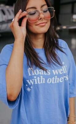 Friday+Saturday Floats Well With Others Tee