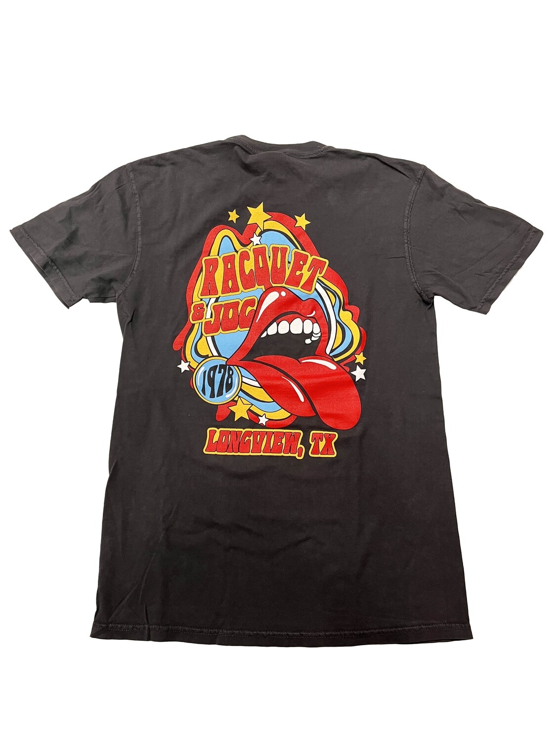 Racquet &amp; Jog Specialty Retro Lips Tee