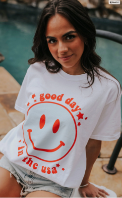 Friday+Saturday Good Day In The USA Tee