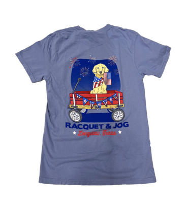 Racquet & Jog Specialty 4th Of July Pup Tee