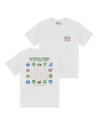 Parks Project National Park Pictograms tee