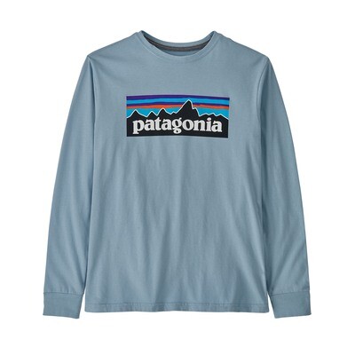 Patagonia Kids' Long Sleeve Regenerative Organic Certified Cotton Graphic T-Shirt