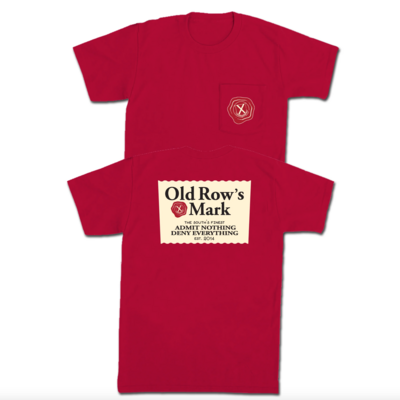Old Row South's Finest Pocket Tee
