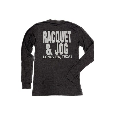 Racquet & Jog Long Sleeve Old School Core Jersey Tee
