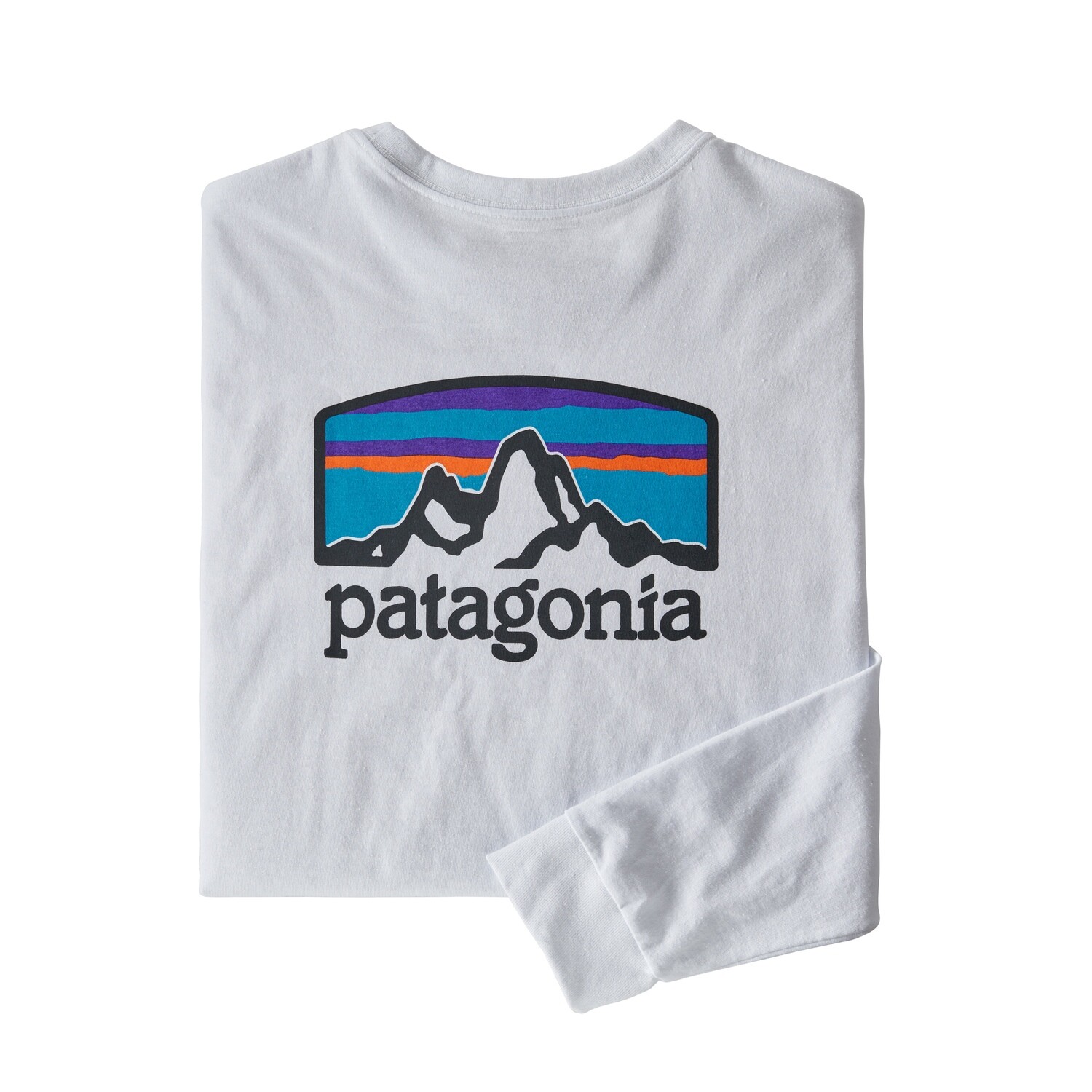 Patagonia Men&#39;s Long Sleeve Fitz Roy Horizons Tee