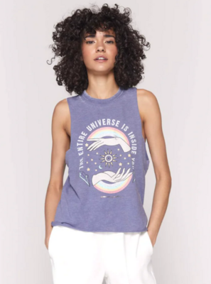 Spiritual Gangster Women's University Paradise Tank Spiritual Gangster Women's University Paradise Tank