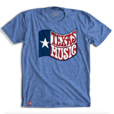 Tumbleweed Texstyles Texas Music Flag Tee