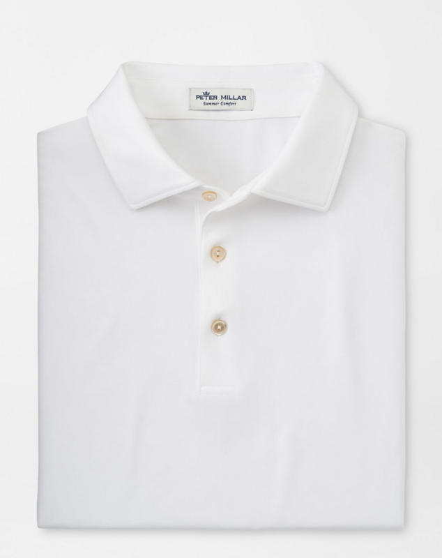 Peter Millar Men&#39;s Solid Performance Polo