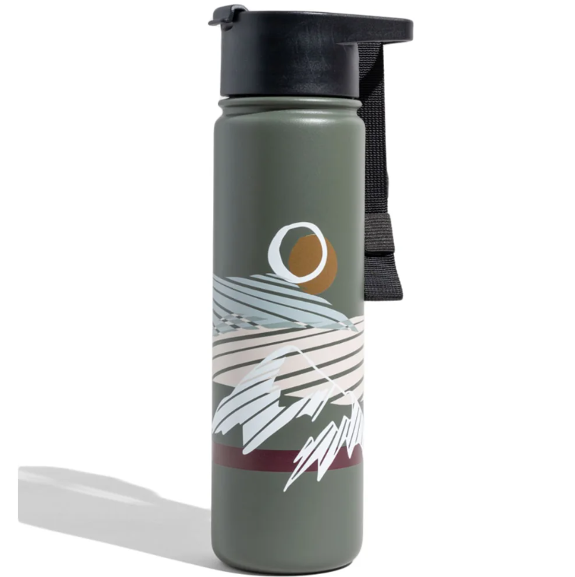 United By Blue Mountain View 22oz Stainless Steel Bottle