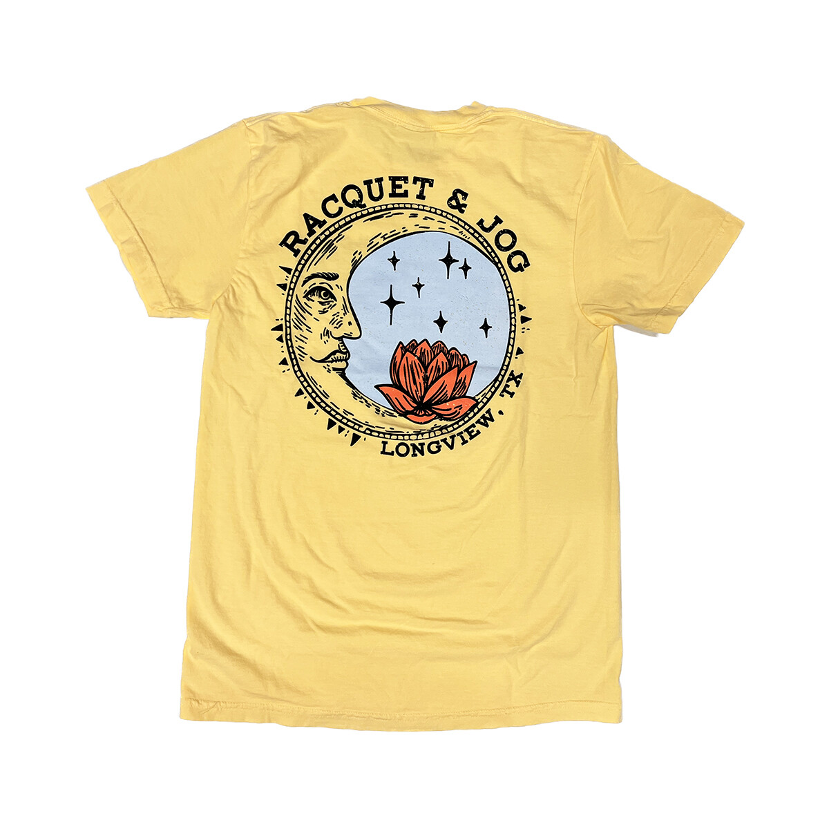 Racquet &amp; Jog Specialty Moon Flower Tee