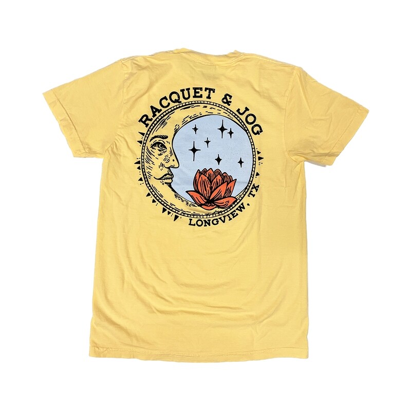 Racquet &amp; Jog Specialty Moon Flower Tee