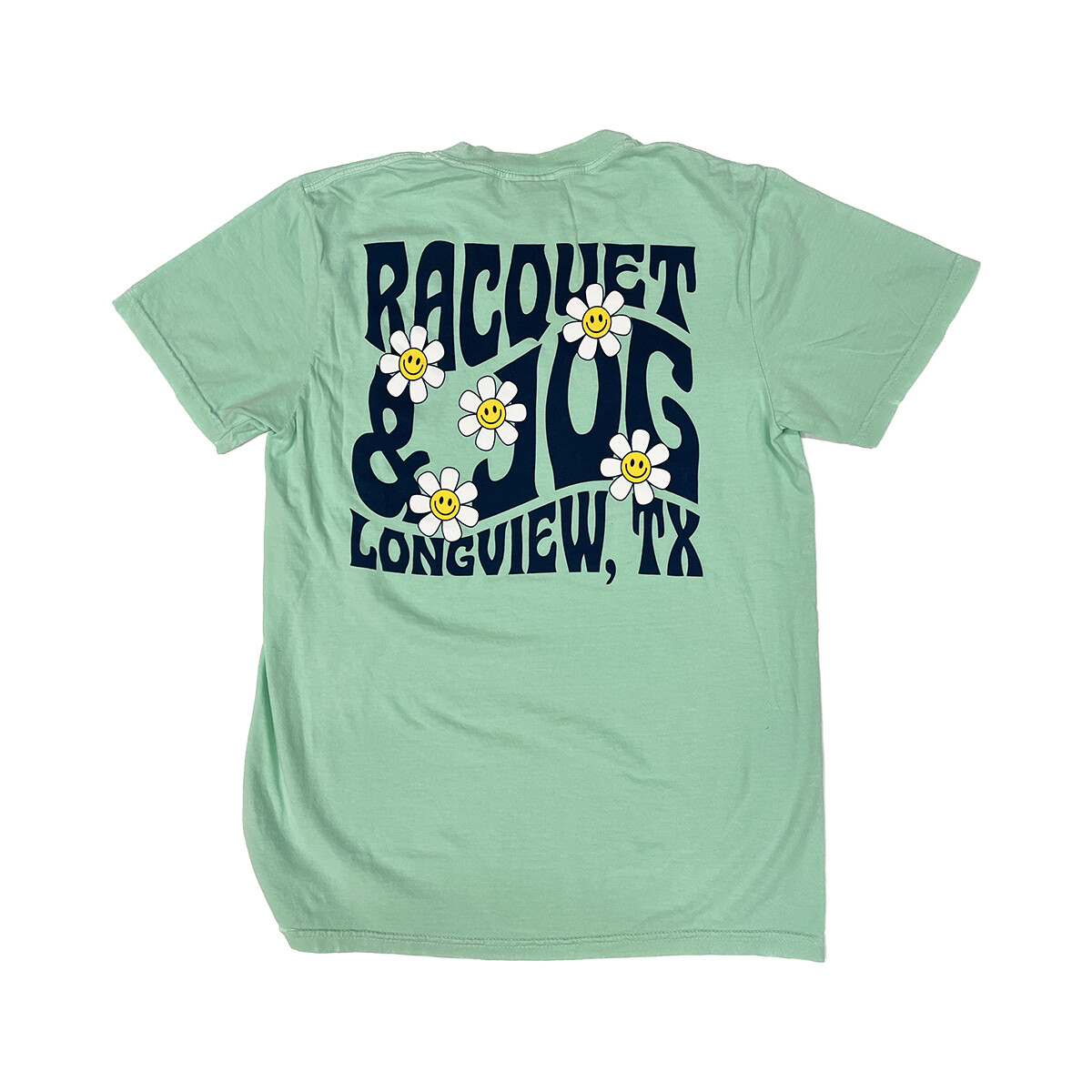 Racquet &amp; Jog Specialty Hippie Flower Tee