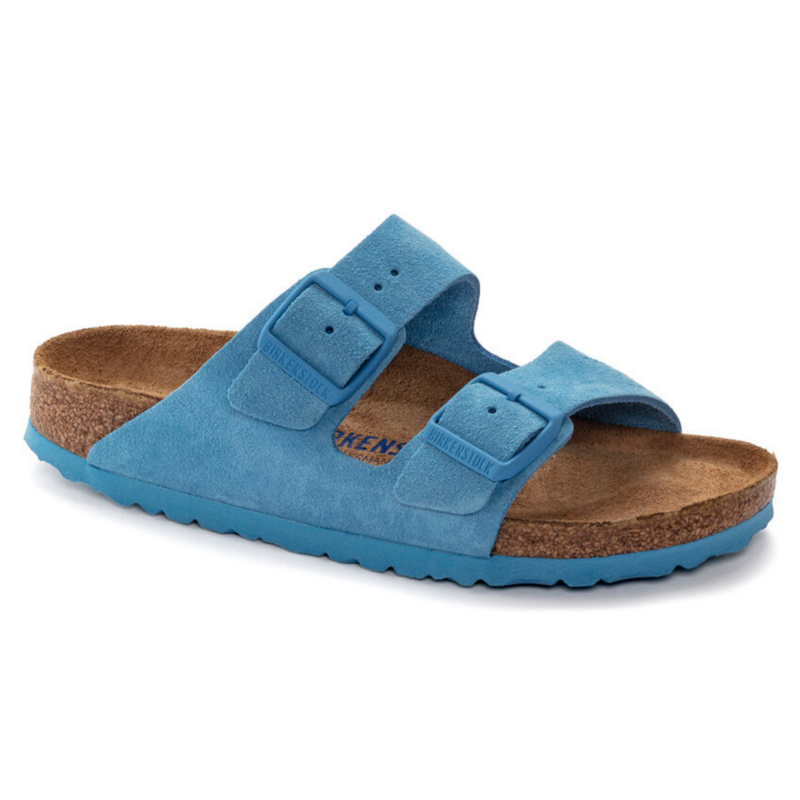 Birkenstock Arizona Soft Footbed- Sky Blue (Narrow Width)