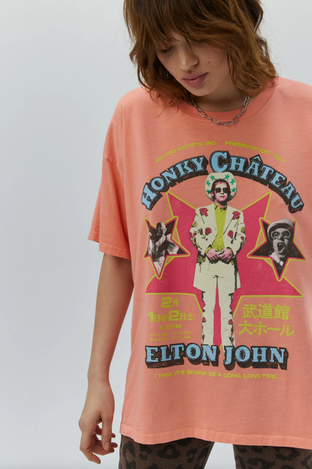 Daydreamer Women&#39;s Elton John Honky Chateau Merch Tee