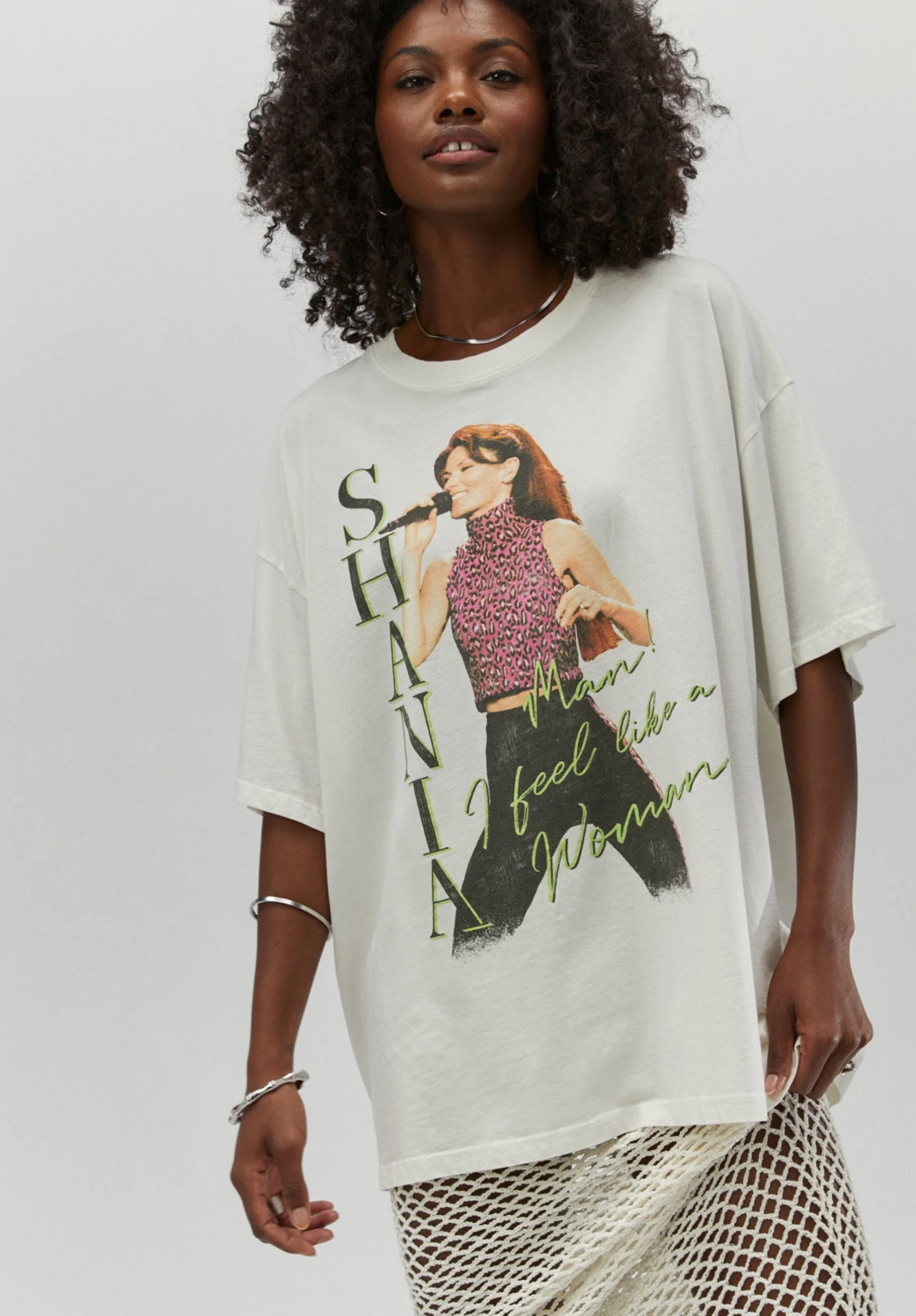 Daydreamer Women&#39;s Shania Feel Like A Woman One Size Tee