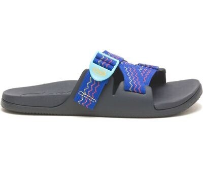 Chaco Women&#39;s Chillos Slides- Lasagna Blue
