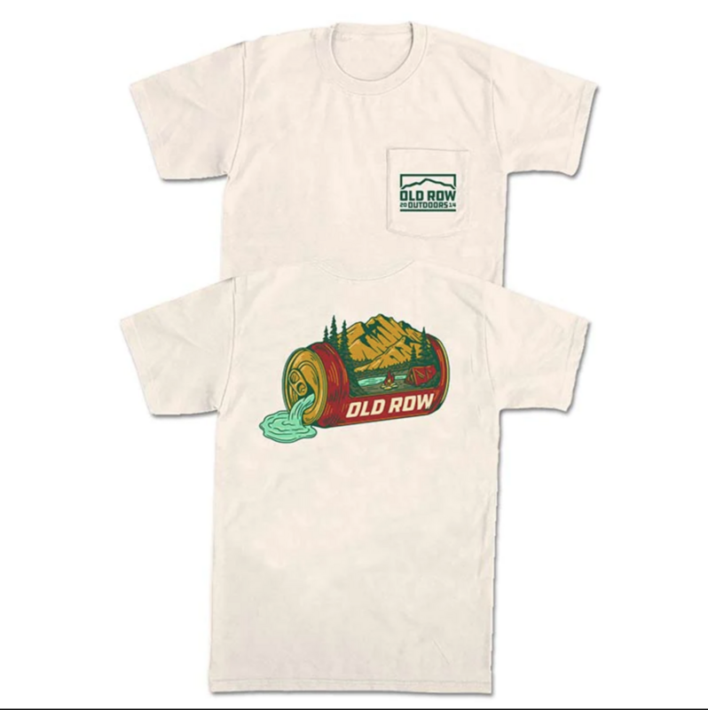 Old Row Outdoors Beer Can Tee