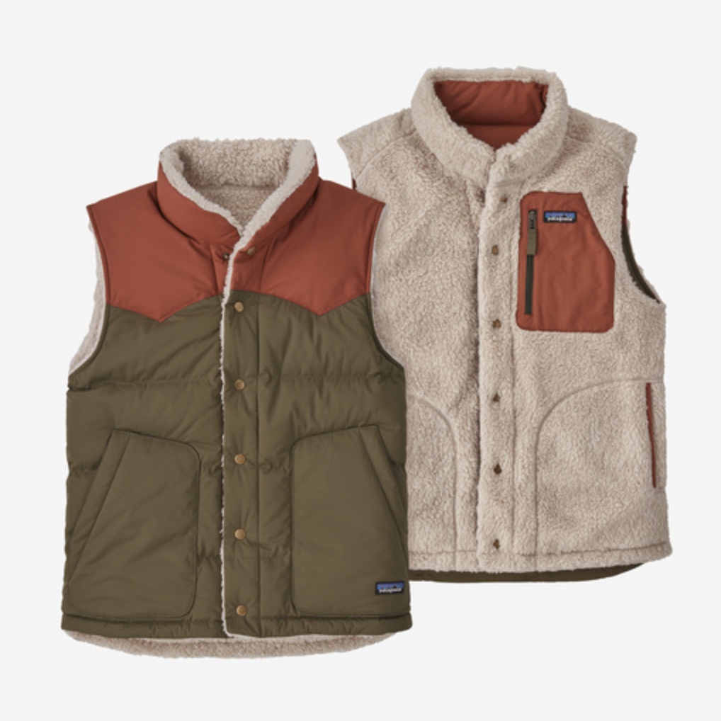 Patagonia Men&#39;s Reversible Bivy Down Vest