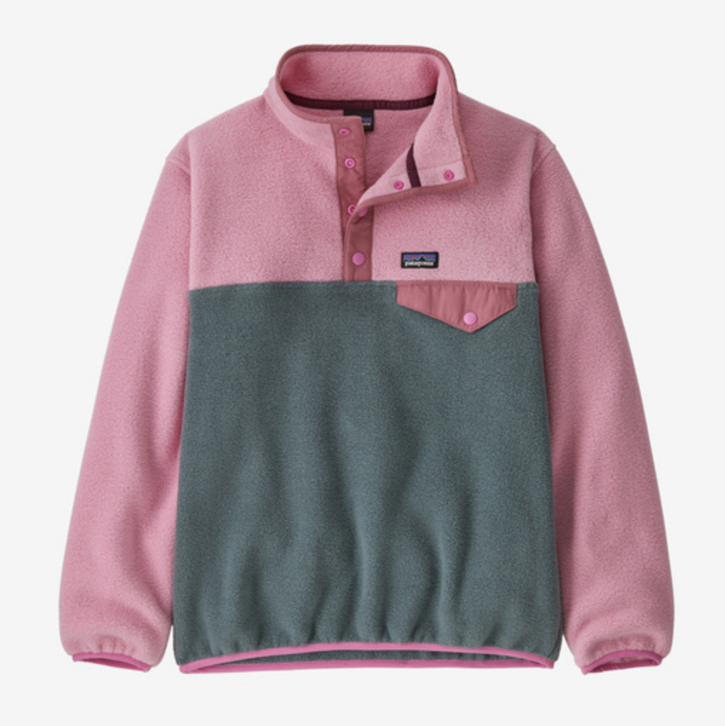 Patagonia Kids&#39; Lightweight Synchilla Snap-T Pullover