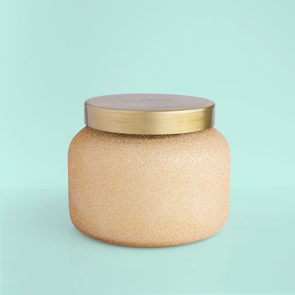Capri Blue 19 oz Glam Signature Jar Candle- Pumpkin Dulce