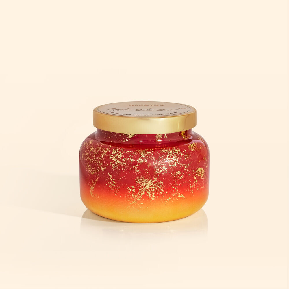 Capri Blue 19oz Glimmer Signature Jar - Apple Cider