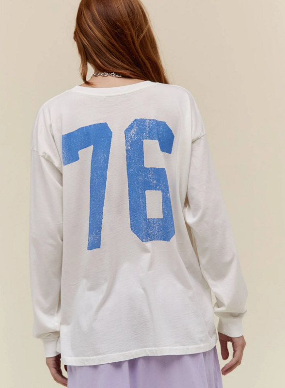 Daydreamer Women's Long Sleeve Tom Petty 76 Merch Tee
