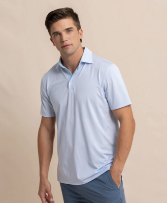 Southern Tide Men&#39;s Driver Verdae Stripe Polo