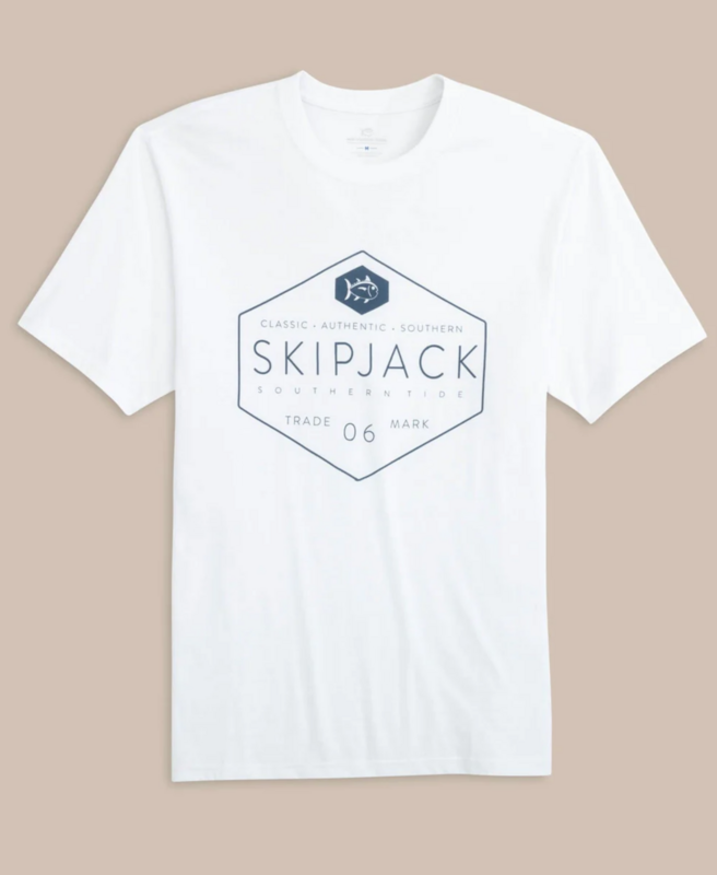 Southern Tide Men&#39;s Skipjack Honeycomb Graphic Tee