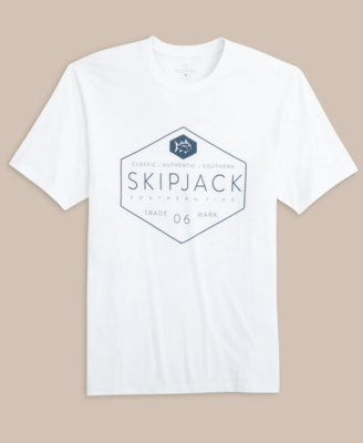 Southern Tide Men&#39;s Skipjack Honeycomb Graphic Tee
