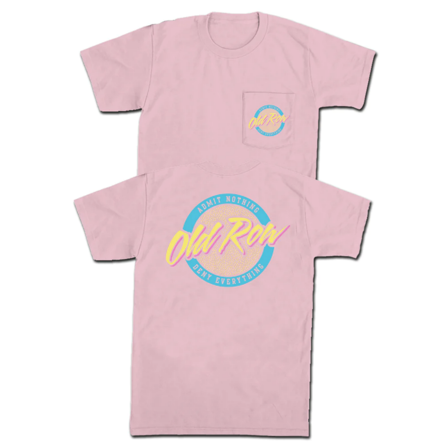 Old Row Circle Logo Pocket Tee