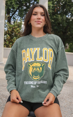 Charlie Southern Baylor Mascot Corded Crew