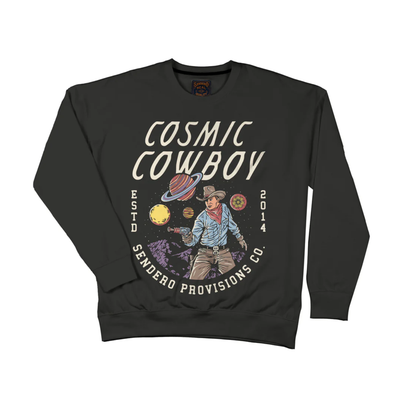 Sendero Cosmic Cowboy Crewneck