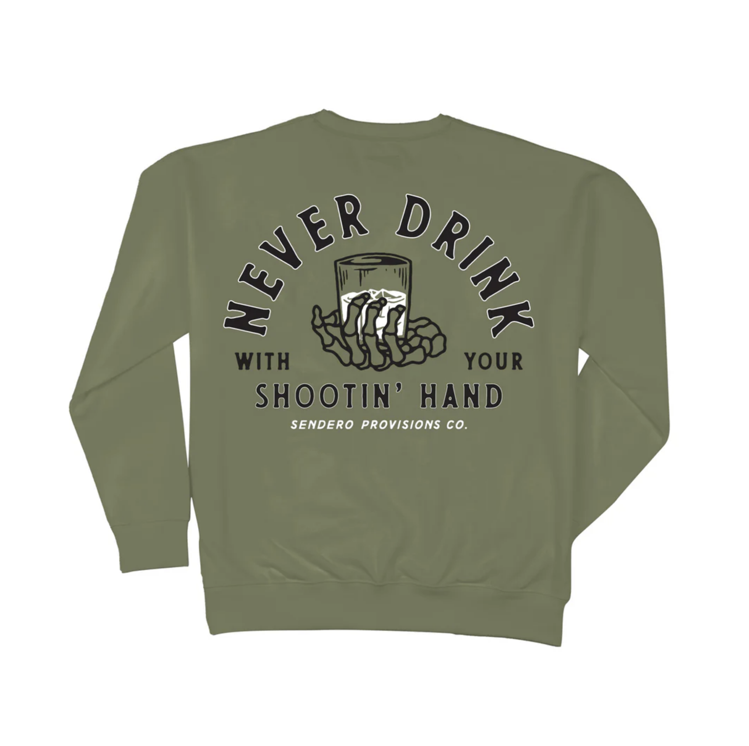 Sendero Shootin&#39; Hand Crewneck