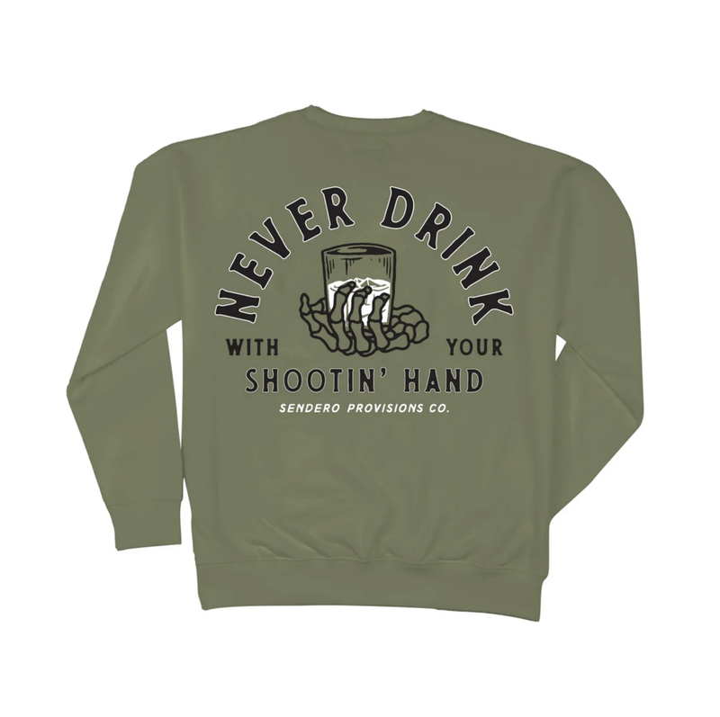 Sendero Shootin&#39; Hand Crewneck