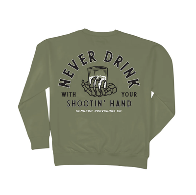 Sendero Shootin&#39; Hand Crewneck