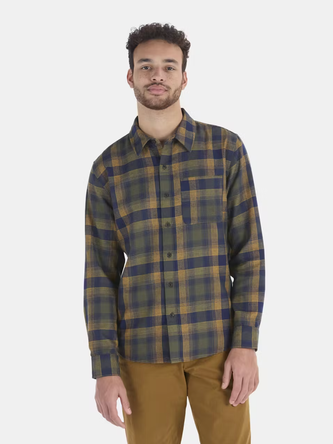 Marmot Men&#39;s Long Sleeve Fairfax Novelty Lightweight Flannel Button Down