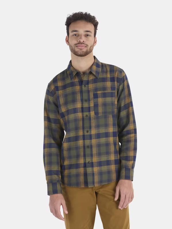 Marmot Men&#39;s Long Sleeve Fairfax Novelty Lightweight Flannel Button Down