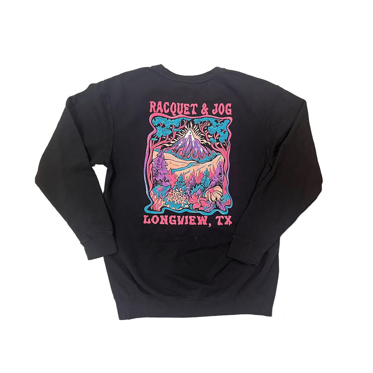 Racquet &amp; Jog Long Sleeve Specialty Melting Forest Pullover
