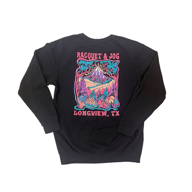 Racquet &amp; Jog Long Sleeve Specialty Melting Forest Pullover