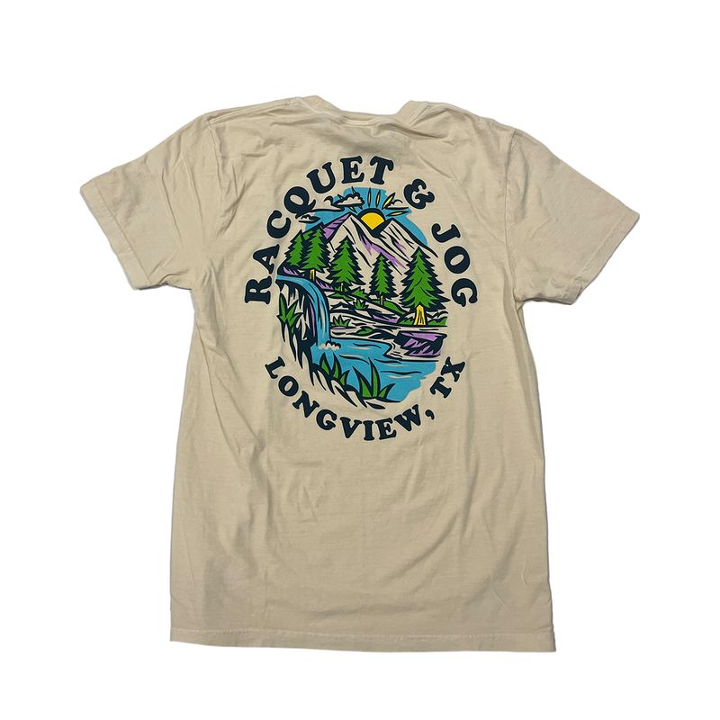 Racquet &amp; Jog Specialty Mountain Stream Tee