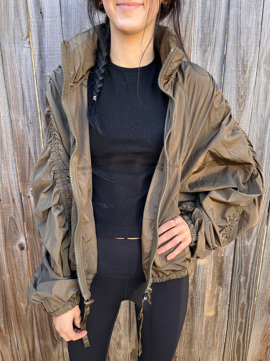 Free People Women&#39;s Way Home Packable Jacket
