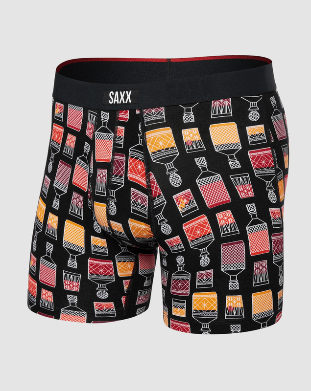 SAXX Vibe Xtra Men&#39;s Boxer Brief - Top Shelf Black